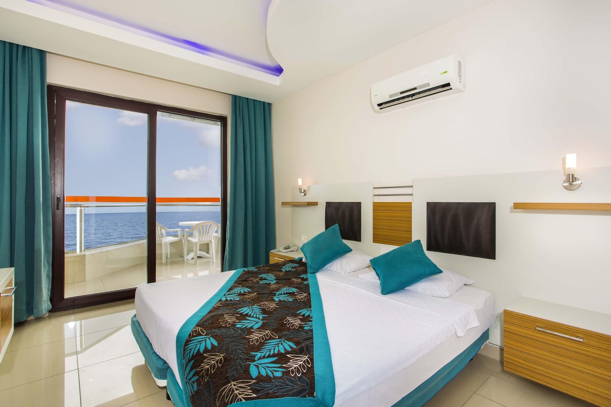 Kleopatra Ada Beach Hotel Alanya Exterior foto