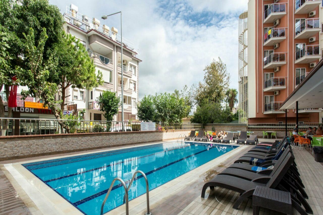 Kleopatra Ada Beach Hotel Alanya Exterior foto