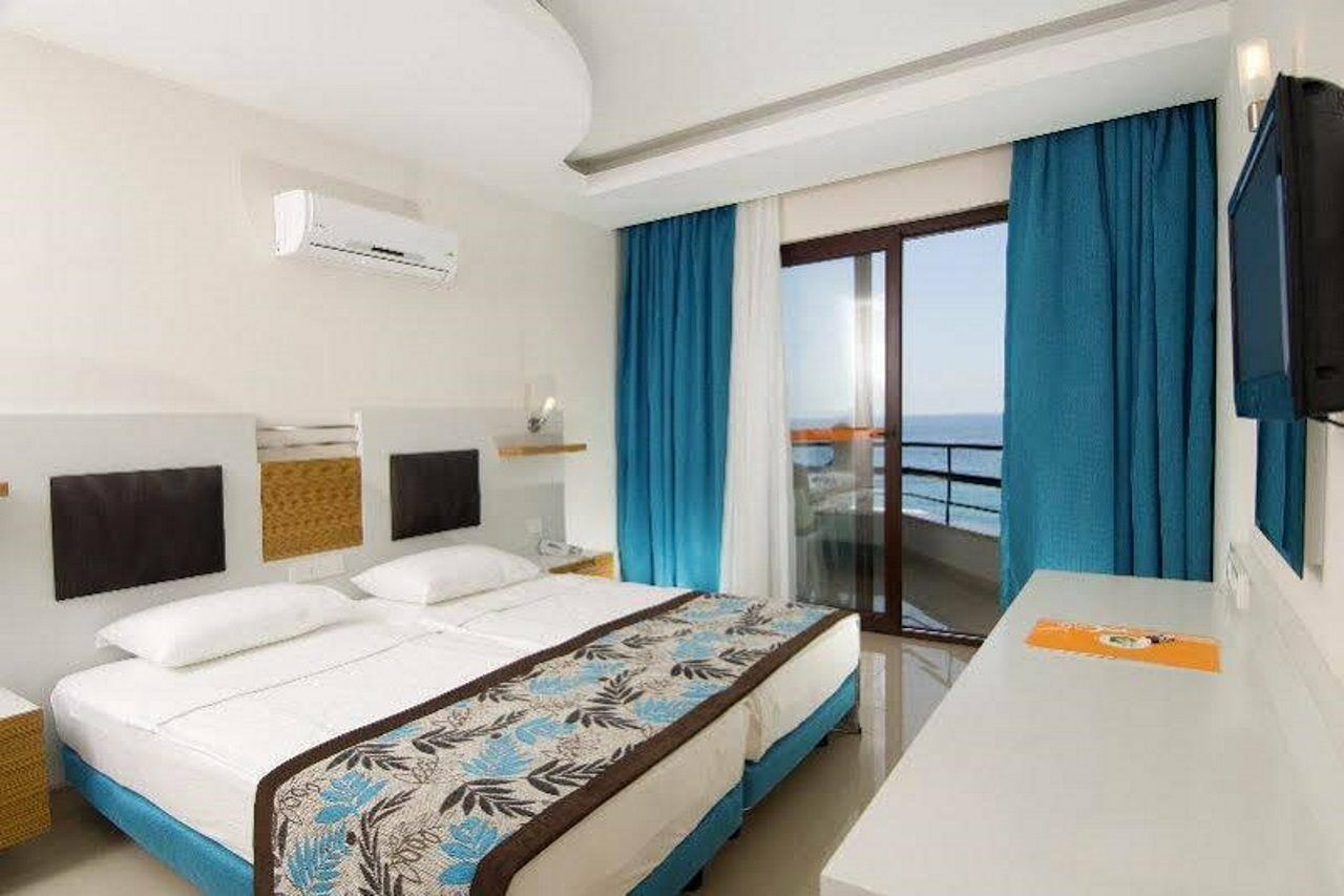 Kleopatra Ada Beach Hotel Alanya Exterior foto