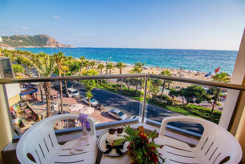Kleopatra Ada Beach Hotel Alanya Exterior foto